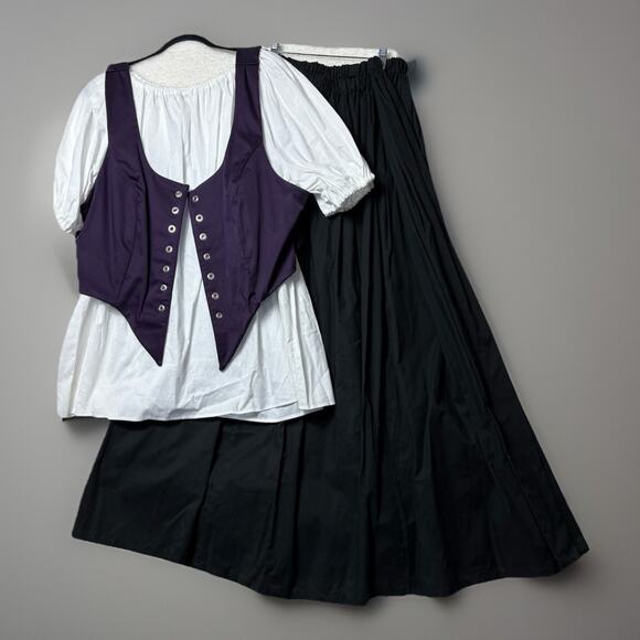 Women's Purple and Black Ensemble - Picture 1 of 8
